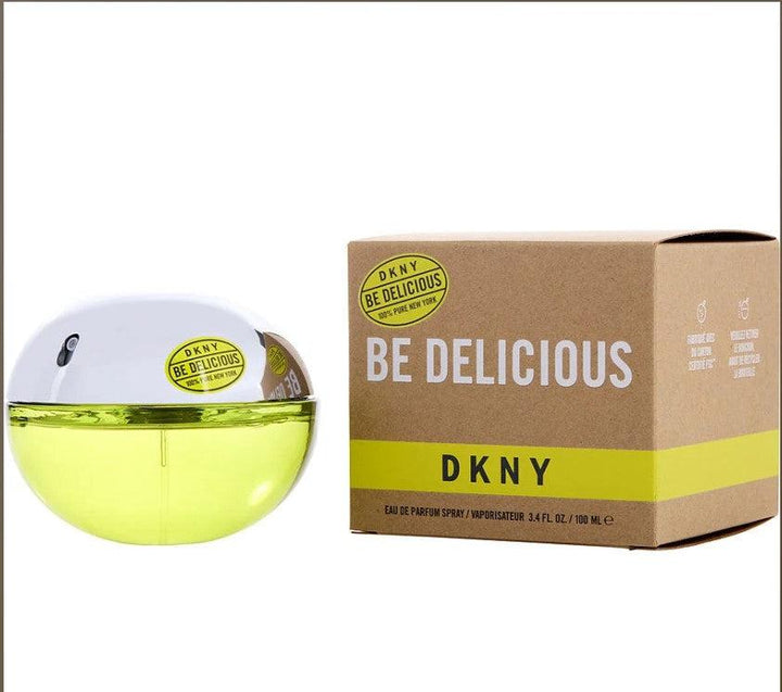 BE DELICIOUS 3.4 oz EDP for Women - vibrant and fruity fragrance in a stylish bottle at Paris Connection Perfumes.