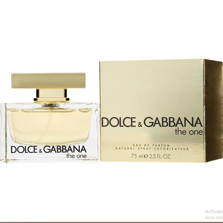 THE ONE DOLCE 2.5 OZ EDP , a romantic fragrance for women Available at Paris Connection Perfumes.