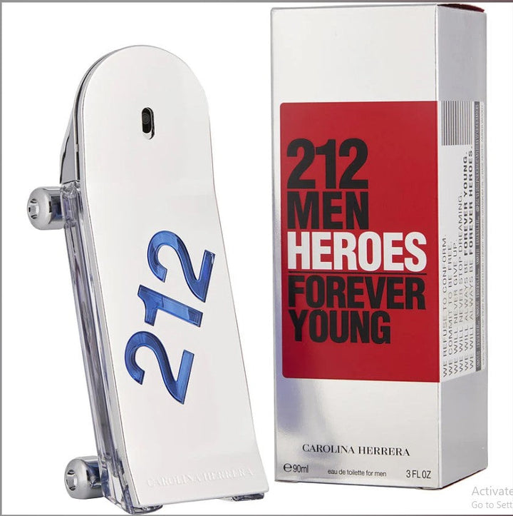 212 HEROES 3 OZ EDT  by Carolina Herrera at Paris Connection Perfumes, featuring a bold and fresh fragrance.