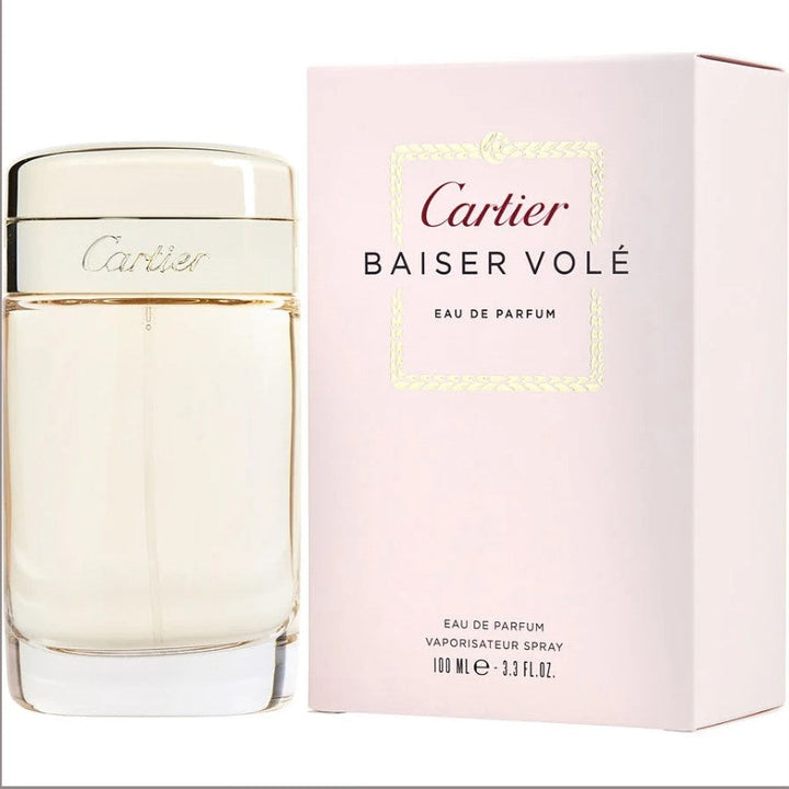 CARTIER BAISER VOLE 3.4 OZ EDP features a luxurious floral fragrance.