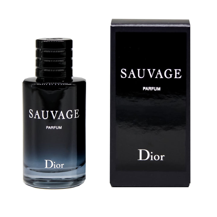 Bold and captivating DIOR SAUVAGE 6.8 OZ PARFUM bottle-Paris Connection perfumes
