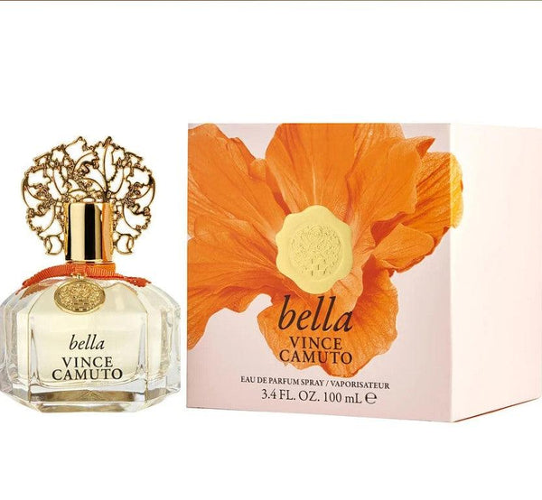 BELLA V.C 3.4 oz EDP for Women - elegant floral fragrance in a stylish bottle at Paris Connection Perfumes.