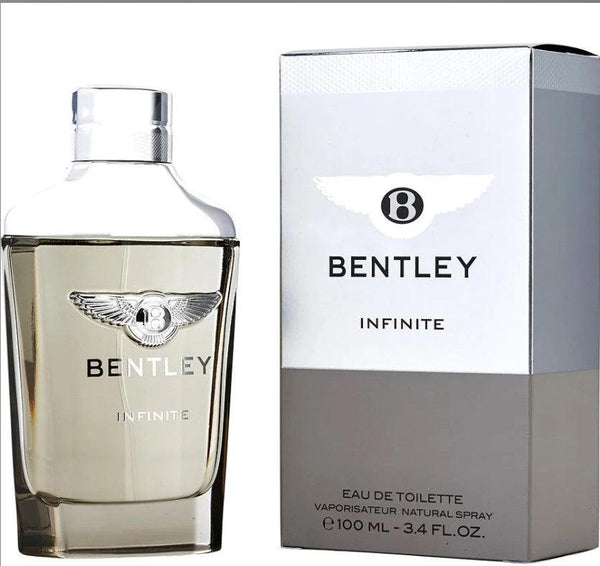 BENTLEY INFINITE 3.4 oz EDT for Men - a captivating and luxurious fragrance in an elegant bottle at Paris Connection Perfumes.