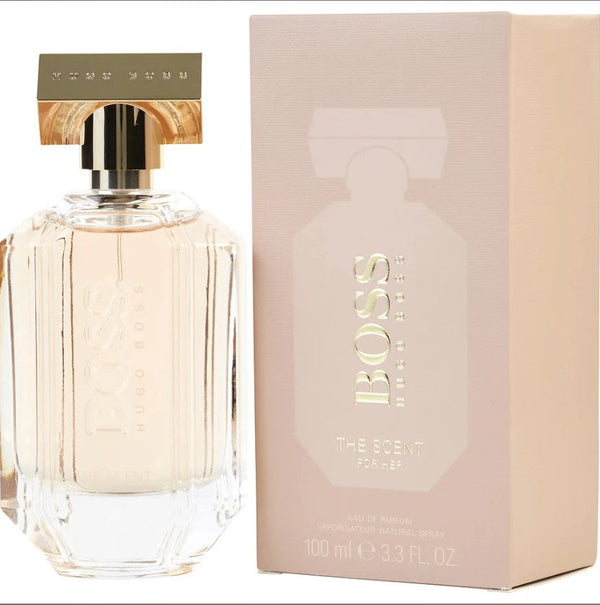 BOSS THE SCENT 3.3 OZ EDP by HUGO BOSS from Paris Connection Perfumes, alluring women's fragrance.