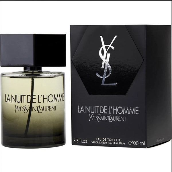 La Nuit de L'Homme 3.3 oz is a seductive and mysterious fragrance for men.