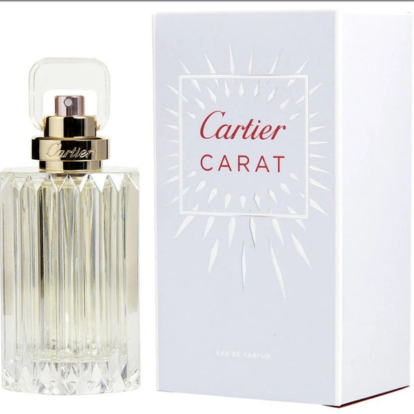 CARTIER CARAT 3.3 OZ EDP W offers a sparkling floral fragrance for women.