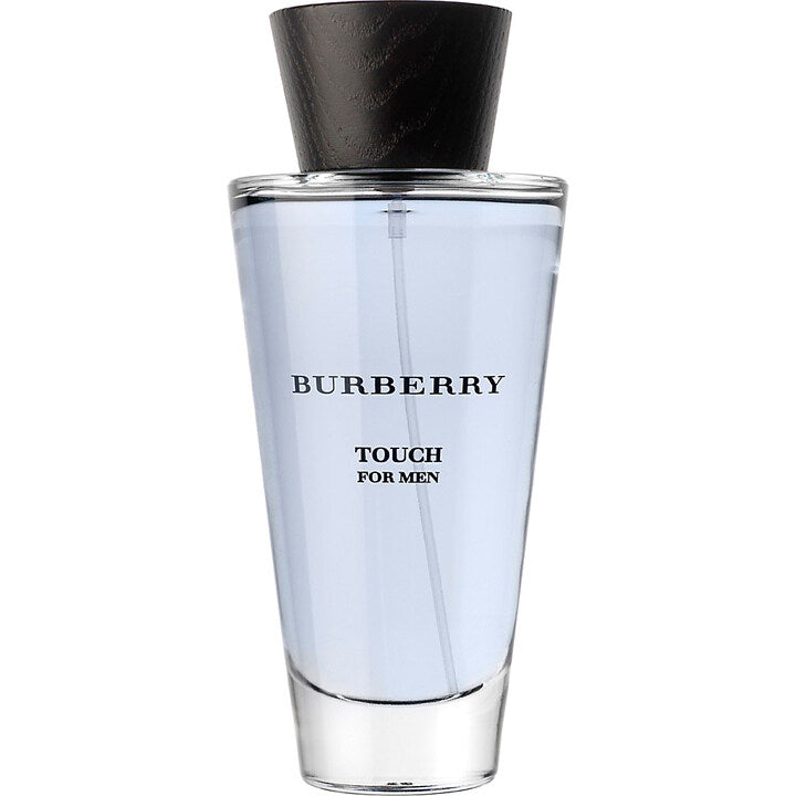 Burberry Touch Cologne EDT Spray in new packaging, 3.3 oz, featuring a modern design, available at Paris Connection Perfumes.