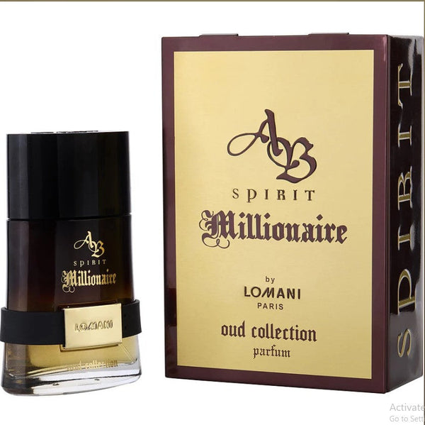 AB MILLIONAIRE OUD C. 3.3 OZ featuring an elegant bottle and luxurious fragrance. Shop Now at Paris Connection Perfumes!