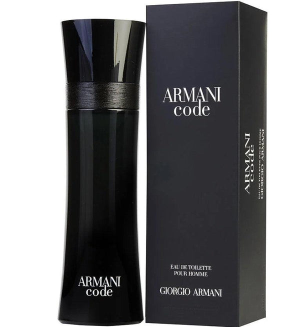 ARMANI CODE 4.2 OZ Eau de Toilette for men, an elegant and sensual fragrance with notes of bergamot, olive blossom, and tonka bean, perfect for sophisticated evenings.
Avail Fragrance at Paris Connection Perfumes