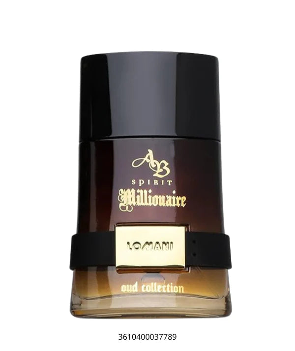 AB Millionaire Oud Collection 3.3 oz at ParisConnectionPerfumes.com – Rich and Opulent Fragrance Featuring Deep Woody Notes and Exotic Spices for an Enveloping Aroma