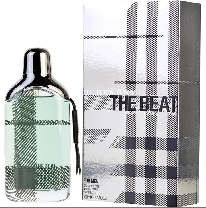 BURBERRY THE BEAT 3.3 OZ EDT  captures the essence of modern youth with its vibrant scent. Opening with fresh bergamot and violet, this fragrance develops into a spicy heart and a warm tonka bean base, making it an ideal choice for everyday wear. Available at Paris Connection Perfumes.