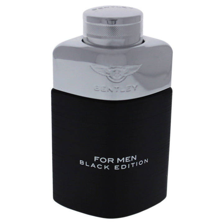 Bentley For Men Eau De Parfum Spray (Black Edition) 3.4 oz at Paris Connection Perfumes. This captivating scent combines notes of violet, cedarwood, and amber to create a deep.