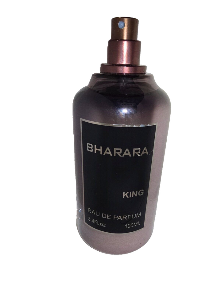  Bharara King Unisex Parfum Spray 3.4 oz at Paris Connection Perfumes. This exquisite fragrance harmonizes earthy notes with fresh citrus and subtle floral hints, offering a versatile scent that embodies confidence.