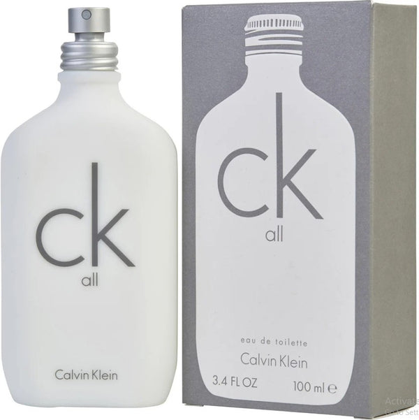 CK ALL 3.4 OZ Eau de Toilette bottle - a fresh, unisex fragrance with a blend of citrus, floral, and woody notes, perfect for everyday wear-Paris Cnnetion Perfumes