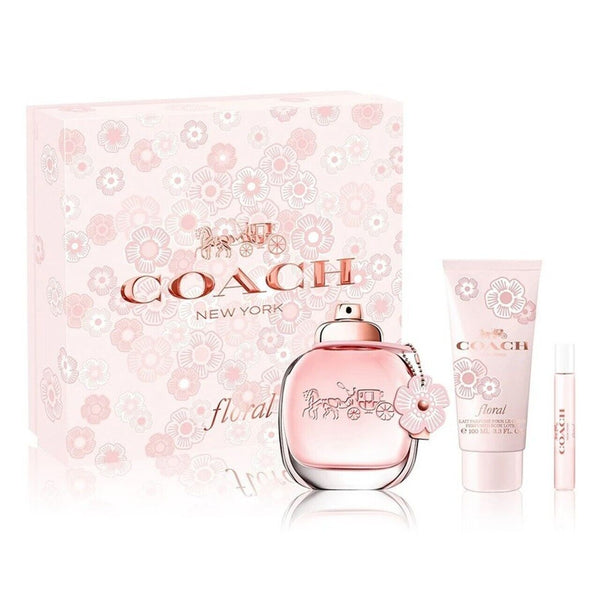 COACH FLORAL 3 PCS SET WOMEN