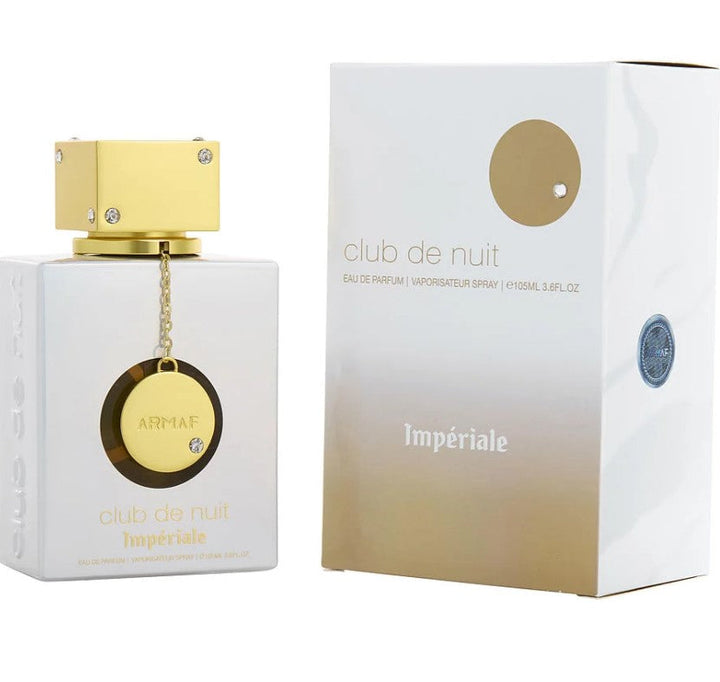 Club De Nuit Imperiale 3.6 oz offers an elegant and seductive fragrance. Available at Paris Connection Perfumes.