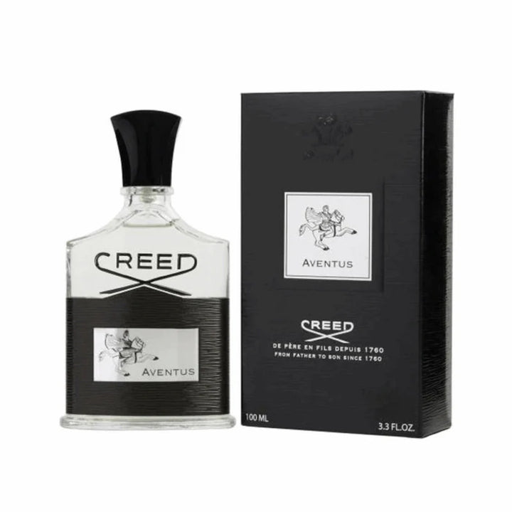 Creed Aventus Cologne 3.3 oz for Men at ParisConnectionPerfumes.com – Bold 3.3 oz Fragrance Infused with Fruity Accords and Smoky Notes for the Distinguished Gentleman

