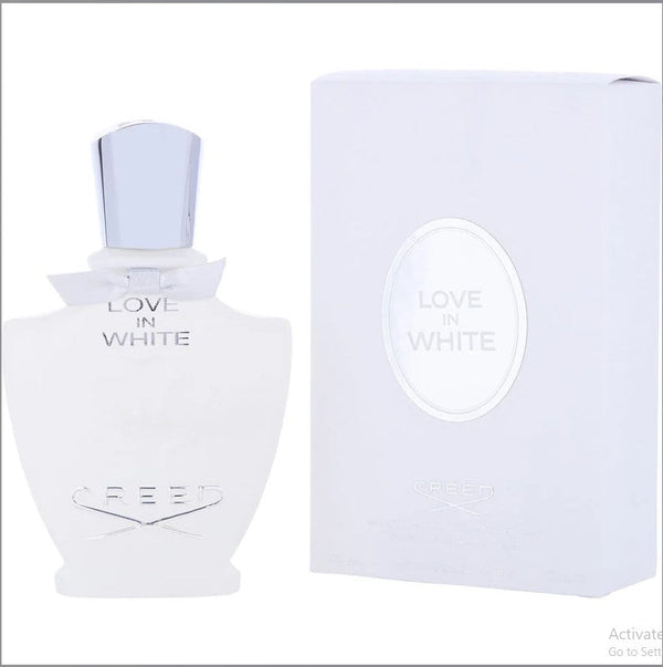 Creed Love In White 2.5 oz at ParisConnectionPerfumes.com – Captivating Eau De Parfum Blending Soft Floral Accords with a Touch of Warmth for a Unique Aroma