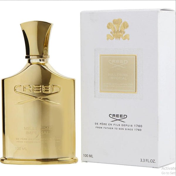 Creed Millesime Imperial Eau De Parfum Spray 3.3 oz at ParisConnectionPerfumes.com – Luxurious 3.3 oz Fragrance with Fresh and Marine Notes for a Timeless Scent Experience