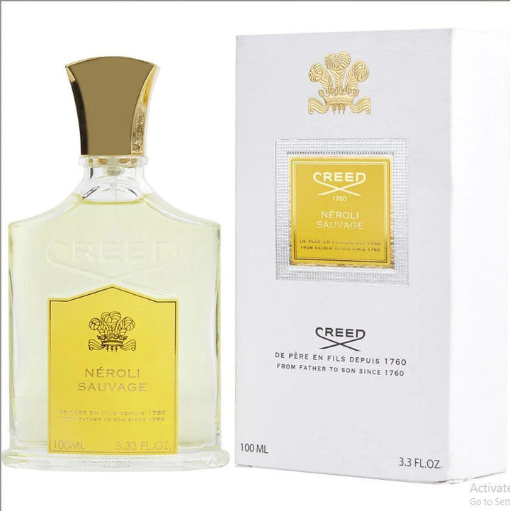 Creed Neroli Sauvage Eau De Parfum Spray 3.3 oz at ParisConnectionPerfumes.com – Bright and Citrusy 3.3 oz Fragrance Infused with Fresh Neroli for an Uplifting Scent