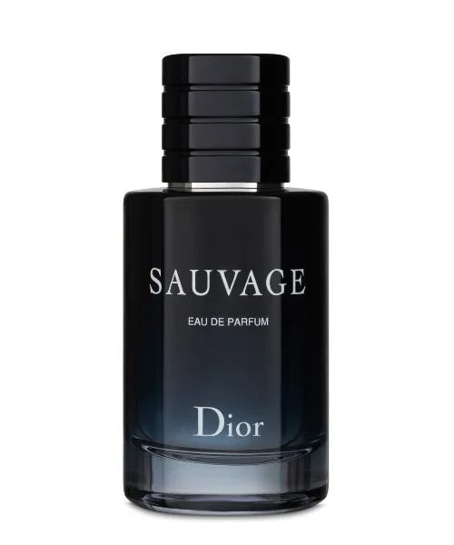 Image of Dior Sauvage fragrance bottle displayed on a sleek surface, highlighting its elegant design. Available at parisconnectionperfumes.com.