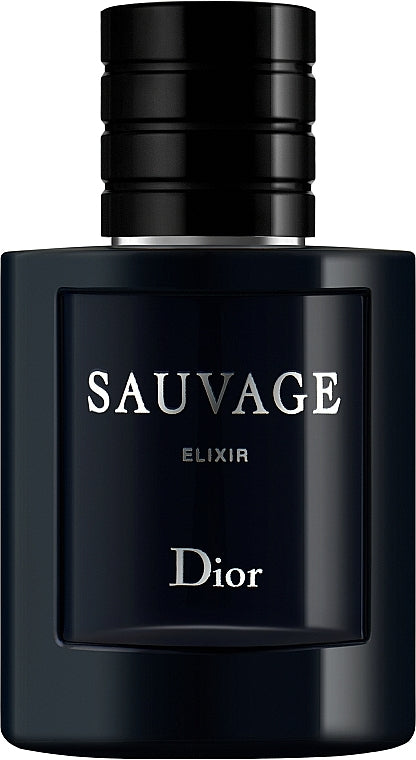 Bottle of Dior Sauvage fragrance showcased on Paris Connection Perfumes. Discover the bold and adventurous scent that embodies masculinity and elegance.