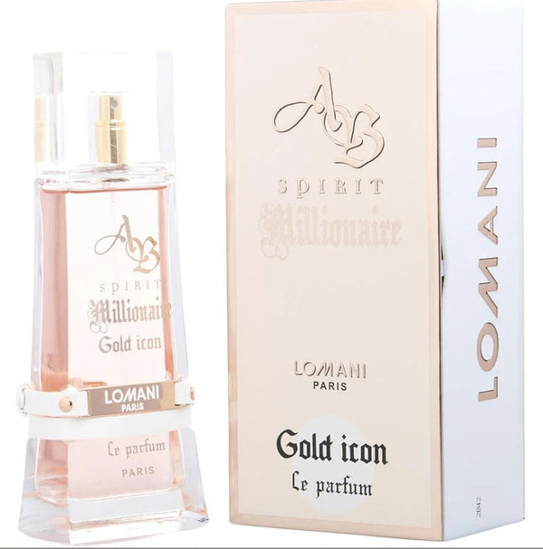 Gold Icon AB M. Spirit 3.3 OZ EDP is a bold and masculine fragrance for men-Paris Cnnection Perfumes.