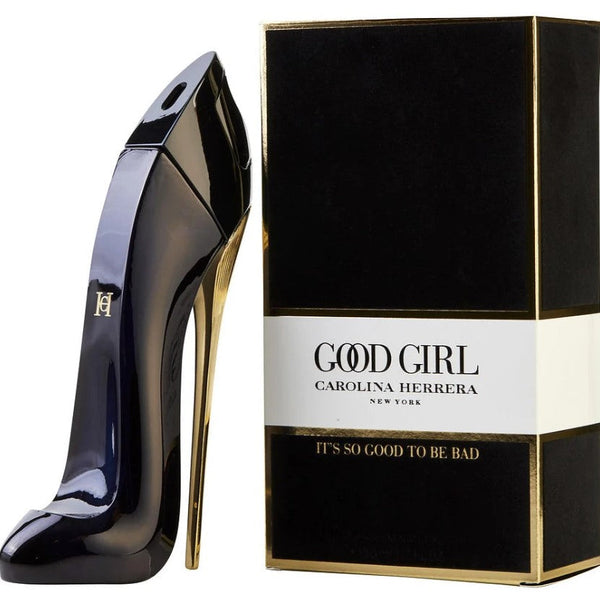 Good Girl 1.7 OZ EDP offers a feminine and seductive fragrance. Available at Paris Connection Perfumes.