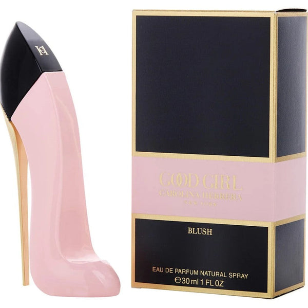 Good Girl Blush 1 OZ EDP offers a soft and feminine fragrance for women. Available at Paris Connection Perfumes.