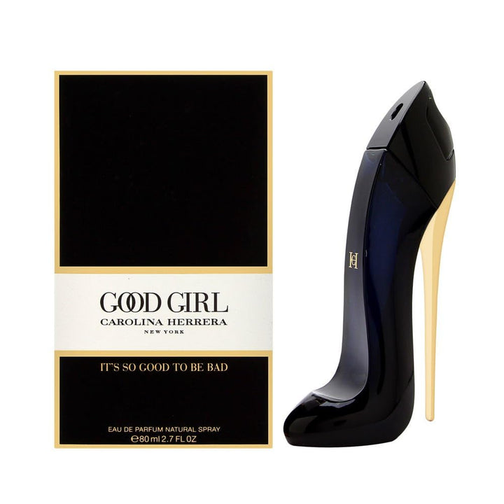 Good Girl 2.7 oz EDP available at Paris Connection Perfumes, embodying elegance and strength with its captivating scent, perfect for the modern woman who embraces her femininity.






