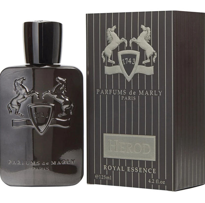 Herod 4.2 oz EDP M P.D.M offers a rich and intense fragrance for men. Available at Paris Connection Perfumes.