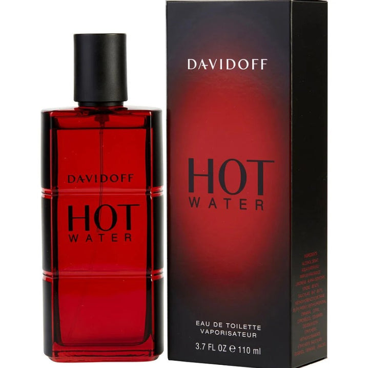 Hot Water 3.7 oz EDT M offers a bold and spicy fragrance. Available at Paris Connection Perfumes.