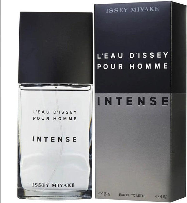 Issey Intense 4.2 oz EDT Men is a warm and spicy fragrance for men. Available at Paris Connection Perfumes.