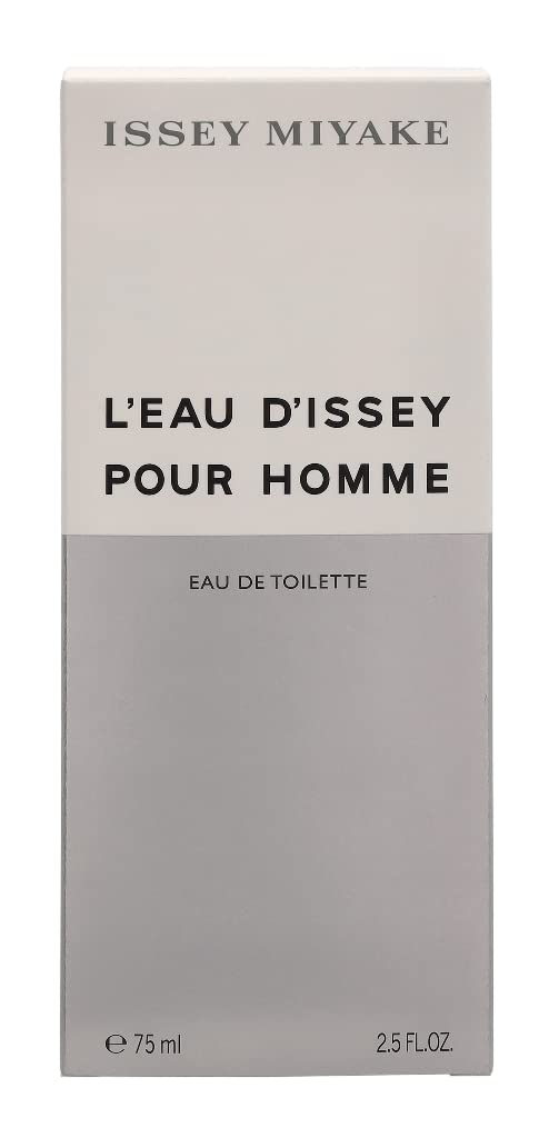 Issey Miyake 2.5 oz EDT bottle beautifully arranged at Paris Connection Perfumes, embodying its fresh and aquatic fragrance notes.