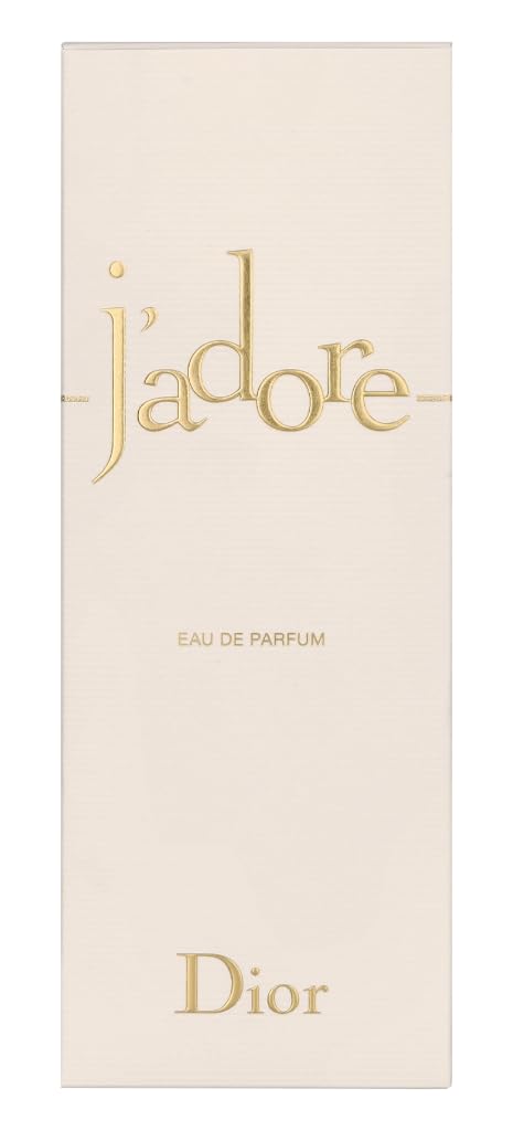 Sophisticated J'adore 5 oz EDP bottle at Paris Connection Perfumes, perfect for those who love a timeless, feminine fragrance.