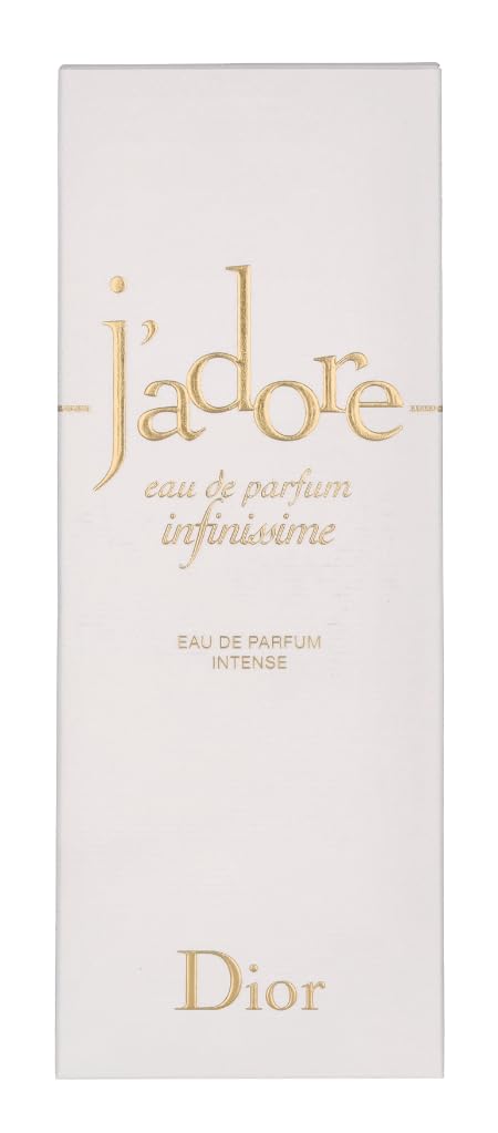  J'adore Infinissime 3.4 oz EDP bottle at Paris Connection Perfumes, featuring a bold and captivating fragrance.