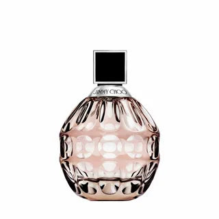 Jimmy Choo 3.3 oz Eau de Parfum available at Paris Connection Perfumes, featuring a luxurious scent that exudes confidence and allure for the modern woman.