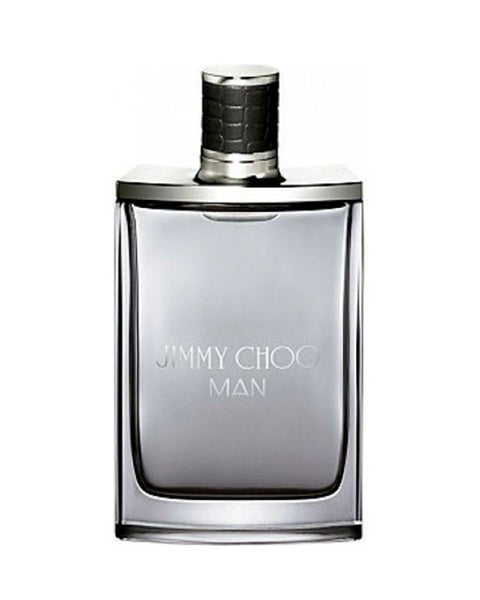 Jimmy Choo Man 3.3 oz EDT available at Paris Connection Perfumes, offering a dynamic blend of citrus and floral notes, complemented by a sensual finish of patchouli and suede, ideal for day or night.

