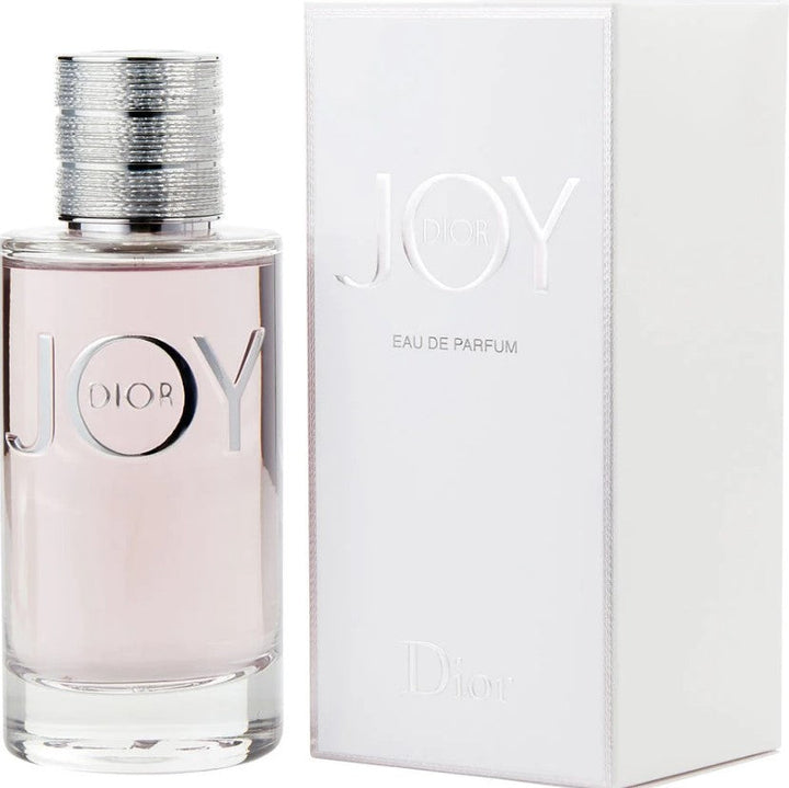 Joy Dior 3 oz EDP bottle showcasing its elegant design, exuding a floral and fresh fragrance, available at Paris Connection Perfumes.