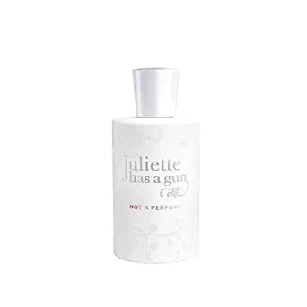 A striking view of Juliette Has A Gun 3.3 oz EDP, highlighting its chic packaging and intriguing scent, featured at Paris Connection Perfumes.






