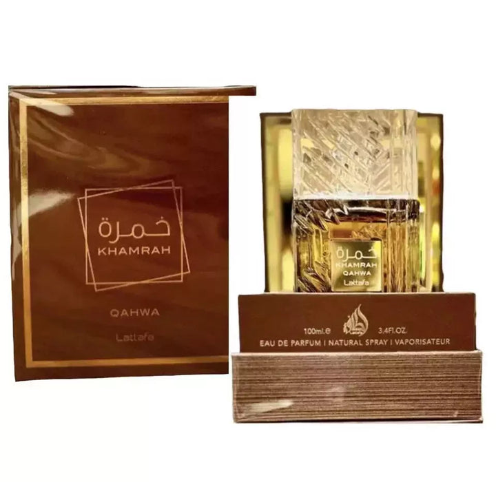 KHAMRAH QAHWA is a true statement piece in your perfume collection. Elevate your scent experience with KHAMRAH QAHWA, exclusively at Paris Connection Perfumes.






