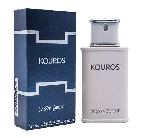 KOUROS a timeless fragrance that embodies strength and masculinity, now available at Paris Connection Perfumes. 