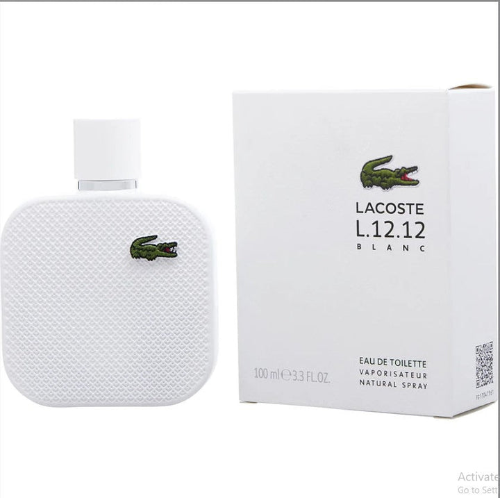 Lacoste Blanc 3.3 oz EDT is a fresh and clean fragrance for men.  Available at Paris Connection Perfumes.