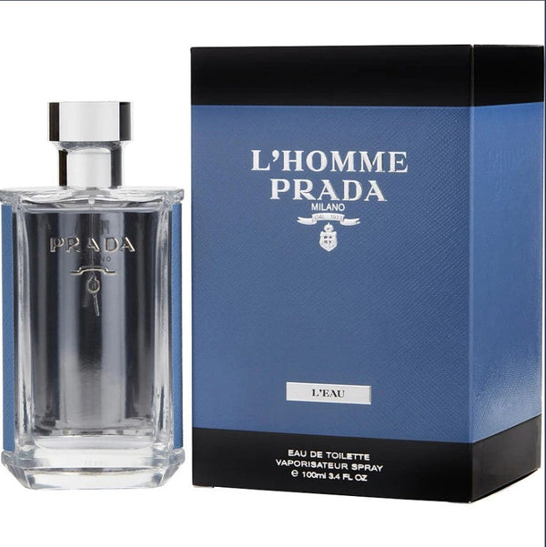 L'Homme Prada L'Eau 3.4 oz EDT is a fresh and elegant fragrance for men.