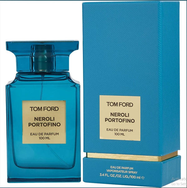 Neroli Portofino 3.4 OZ EDP women in an elegant green bottle from Paris Connection Perfumes.