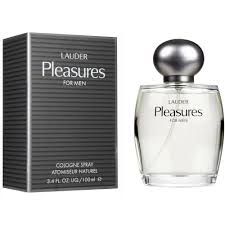 PLEASURES FOR MEN 3.4 OZ COLOGNE SPRAY