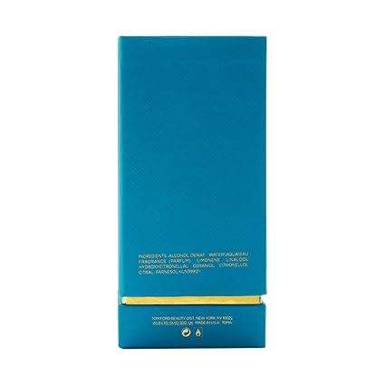 Tom Ford Neroli Portofino Eau De Parfum Spray 3.4 oz elegantly displayed, showcasing its luxurious fragrance inspired by the Italian Riviera, available at Paris Connection Perfumes.