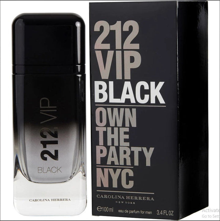 212 VIP BLACK EDP 3.4 oz  by Carolina Herrera at Paris Connection Perfumes.