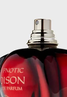 Explore HYPNOTIC POISON 3.4 OZ EDP from Paris Connection Perfumes, showcasing a striking bottle design that resembles a seductive apple, encased in a sophisticated black and gold packaging, reflecting its enchanting fragrance