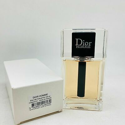 Elegant DIOR HOMME 3.4 OZ EDT from Paris Connection Perfumes, featuring a sleek glass bottle with a modern design, elegantly housed in a minimalist black box, showcasing sophistication and luxury.